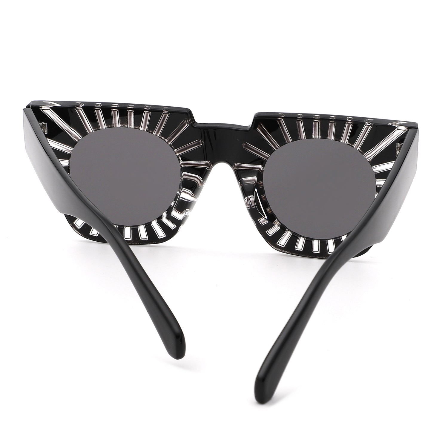 Sunglasses with square frame and UV protection - Image 5
