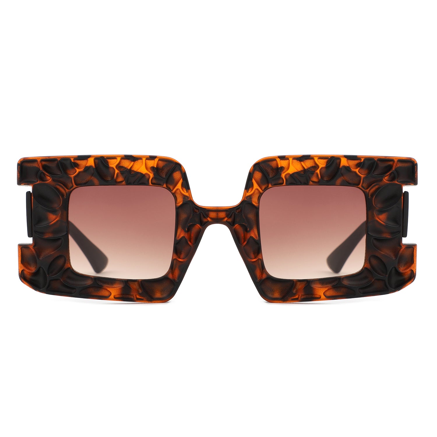 Sunglasses with square frame and UV protection - Image 12