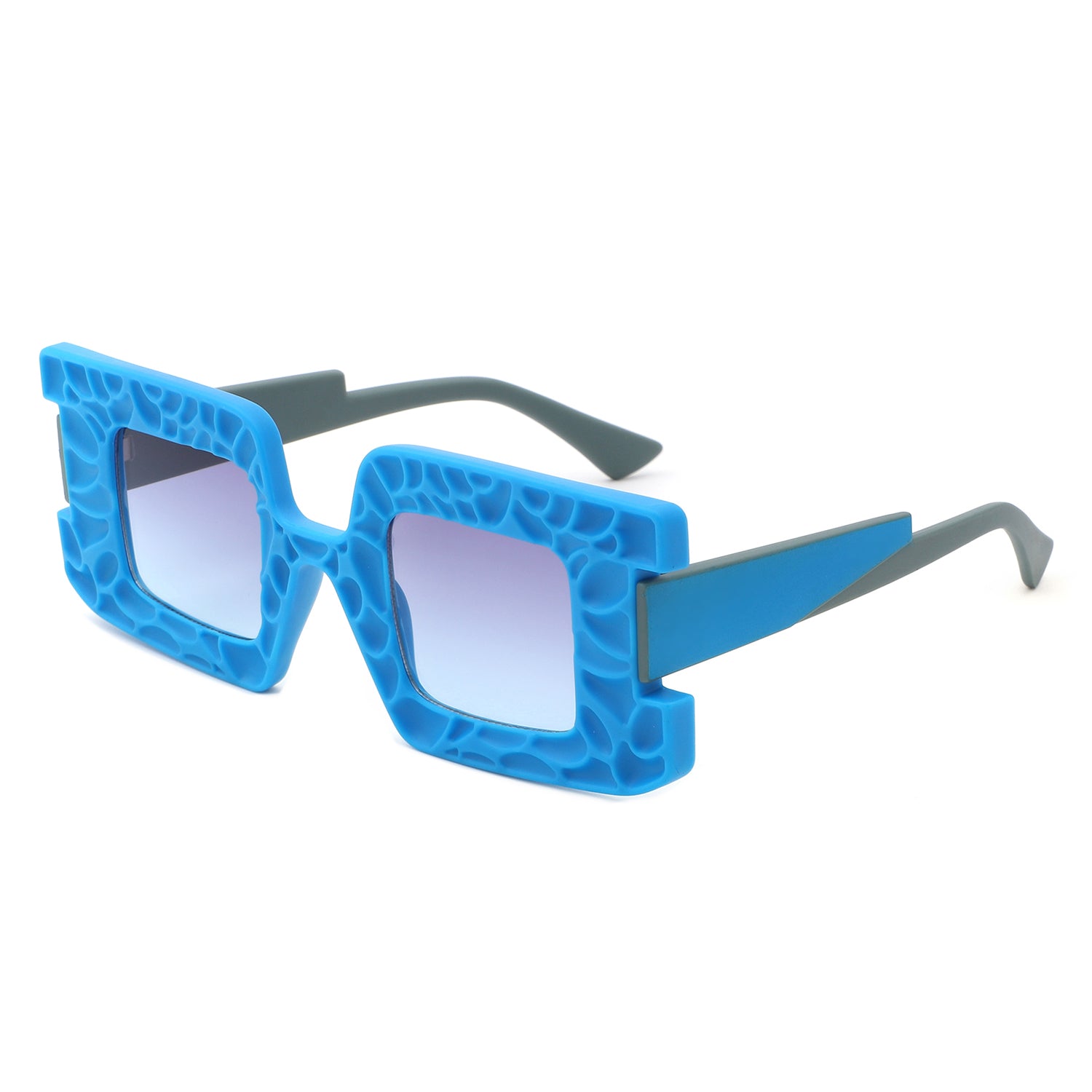 Sunglasses with square frame and UV protection - Image 6