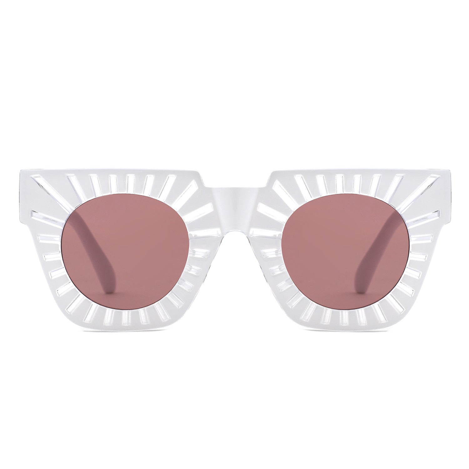 Sunglasses with square frame and UV protection - Image 10