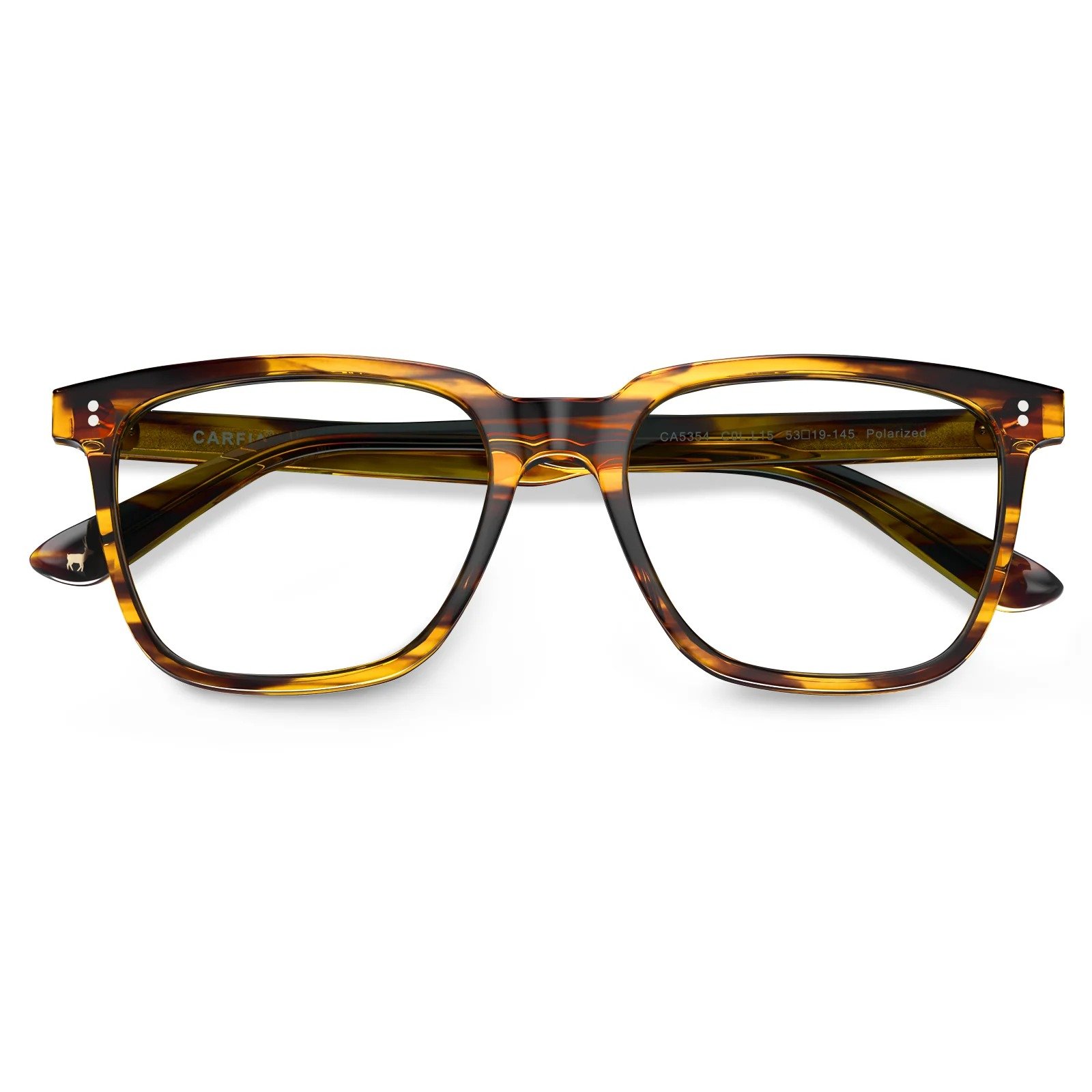 Eyeglasses frame with acetate material and square full-rim design - Image 3