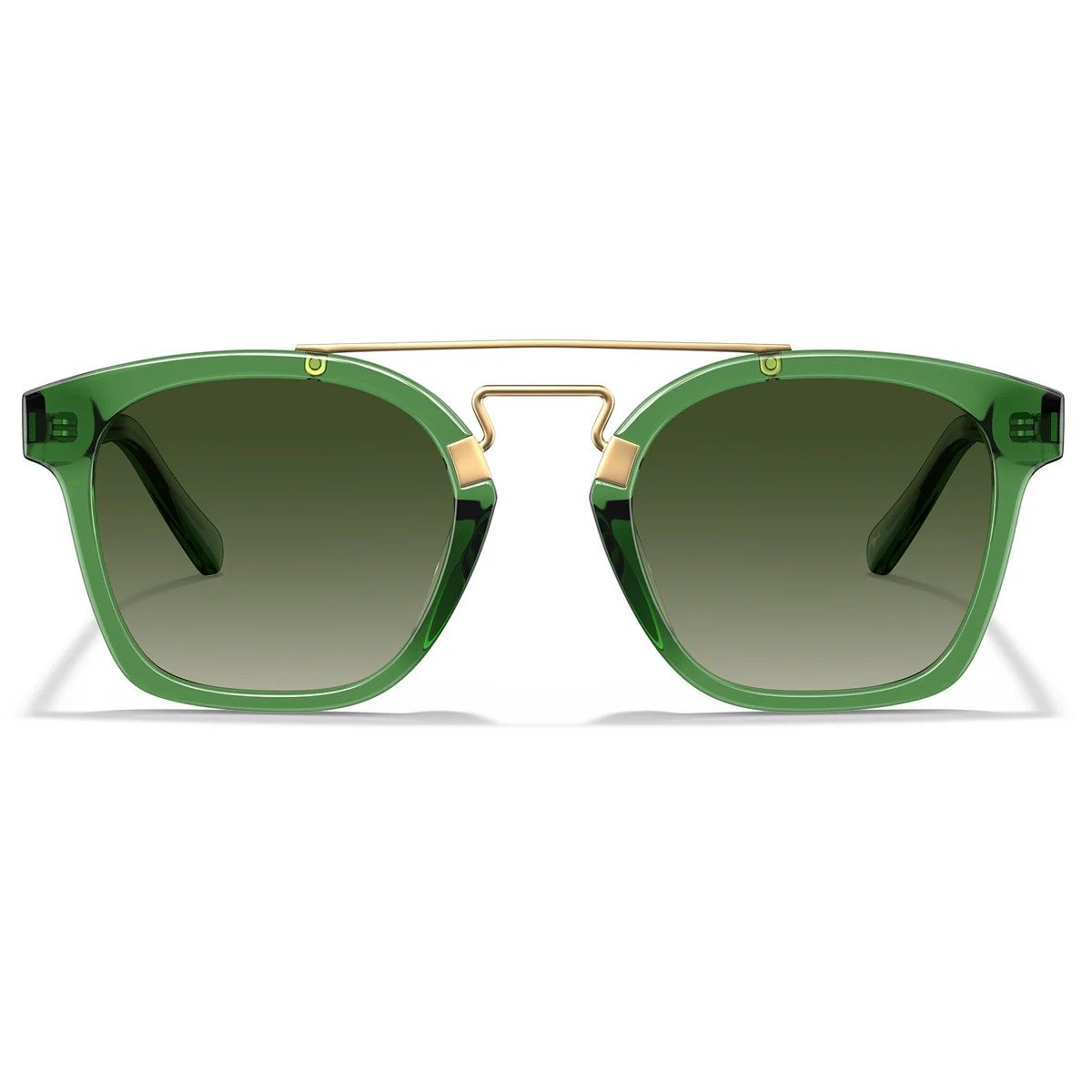 Polarized sunglasses with double bridge and UV400 protection - Image 3