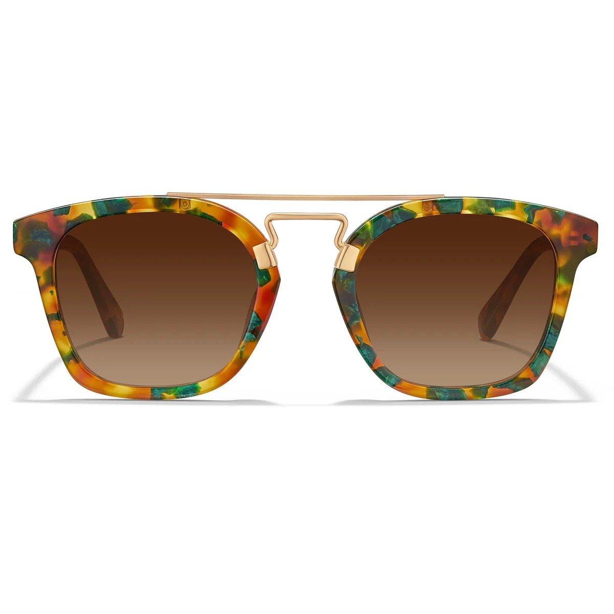 Polarized sunglasses with double bridge and UV400 protection - Image 4